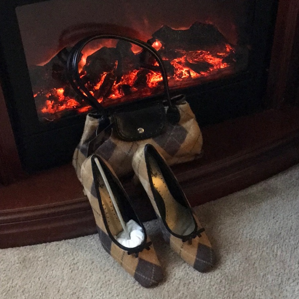 Heels and purse set